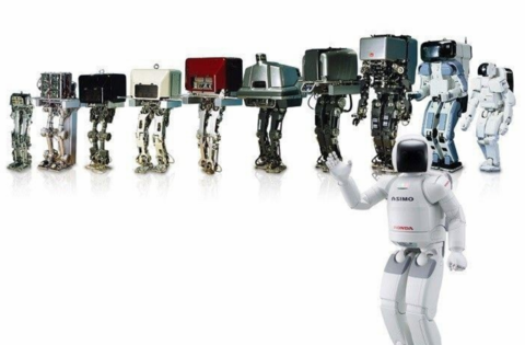 全球拔尖的asimo机器人